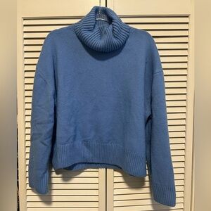 H&M Blue Turtleneck